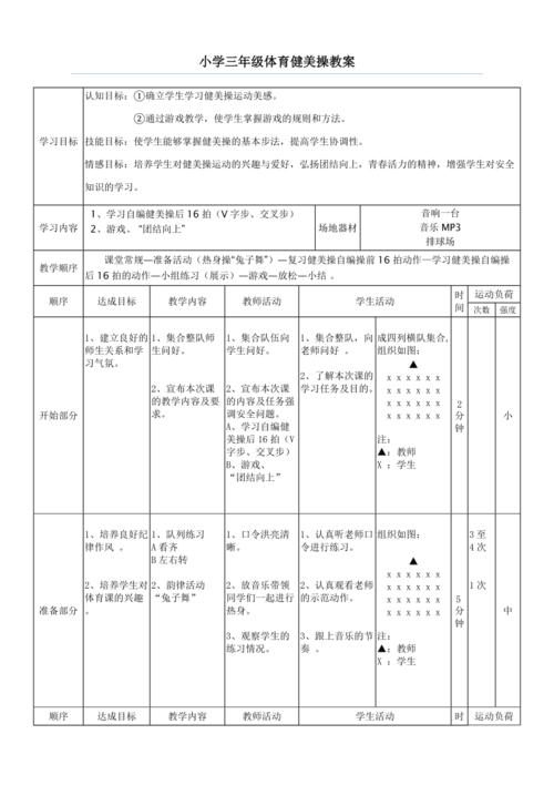 课程名称：体育课